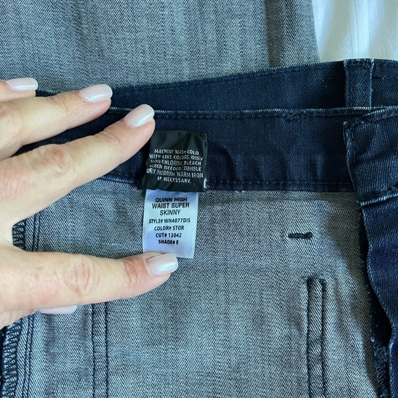 Hudson Jeans QUINN High Waist Super Skinny Jeans Pant - Picture 8 of 12